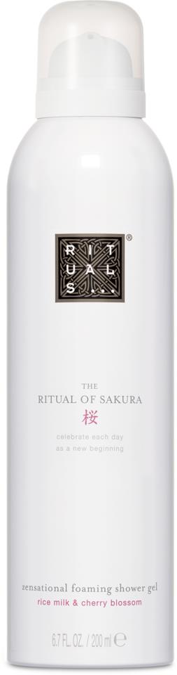 The Ritual of Sakura Foaming Shower gel