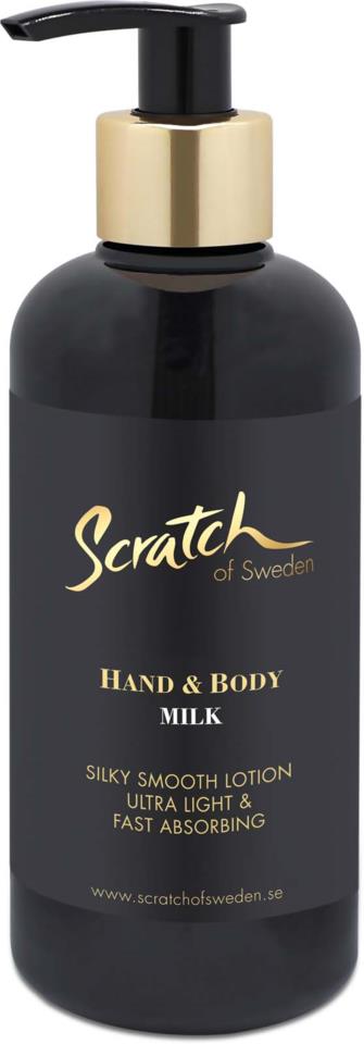 Scratch of Sweden Hand & Body Milk 250 ml
