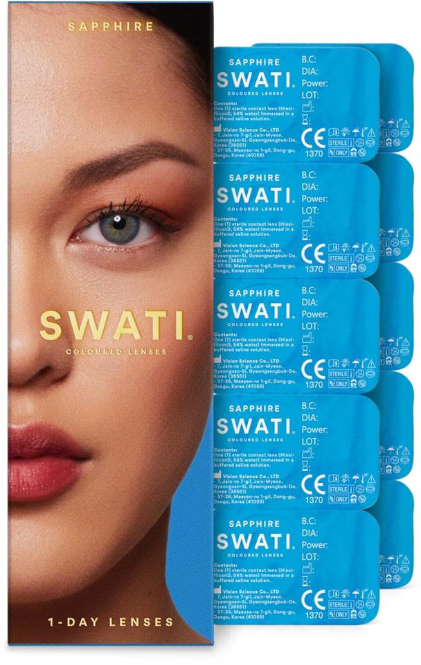 SWATI Cosmetics Daily Lenses Sapphire