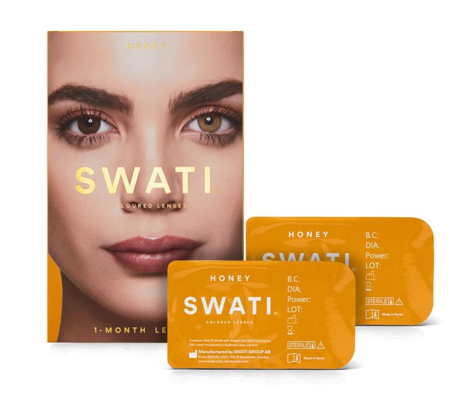 SWATI Cosmetics 1 Month Lenses Honey