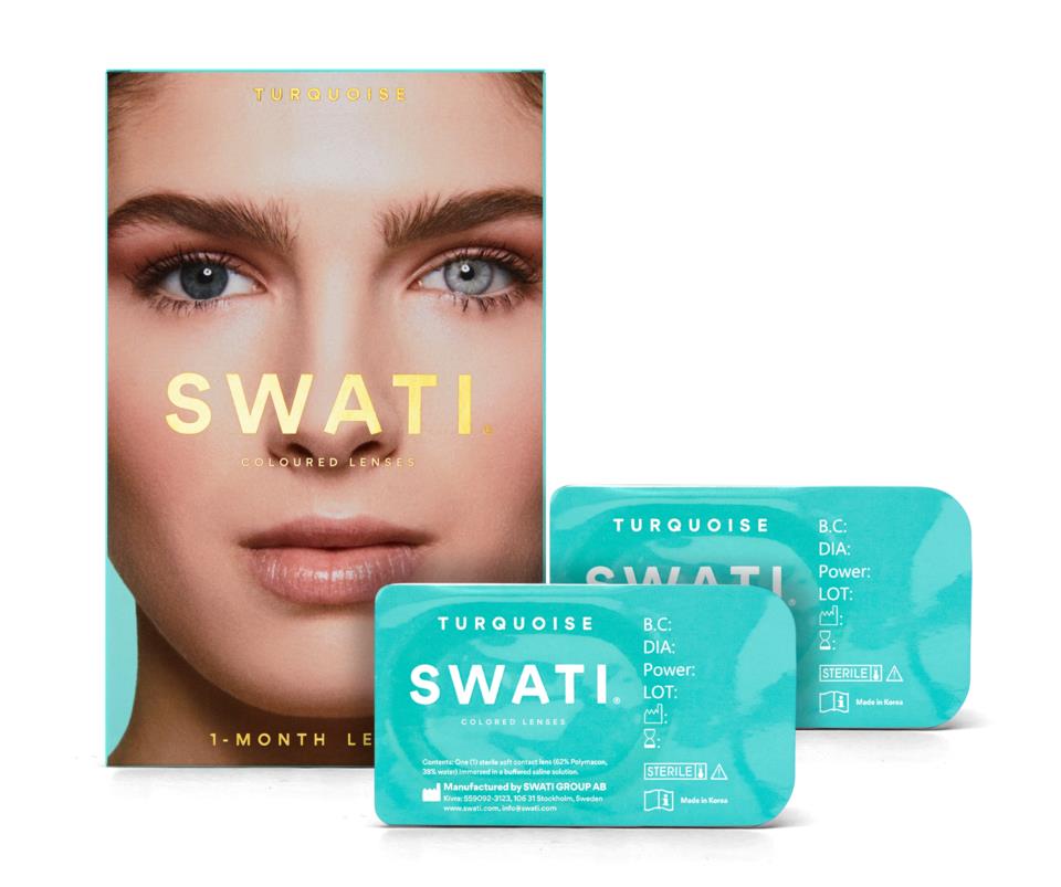 SWATI Cosmetics 1 Month Lenses Turquoise