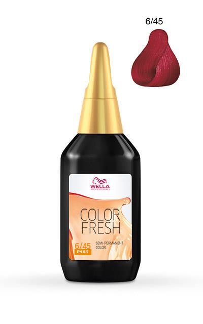 Wella Color Fresh 6/45 Dark Blonde Red Mahogany