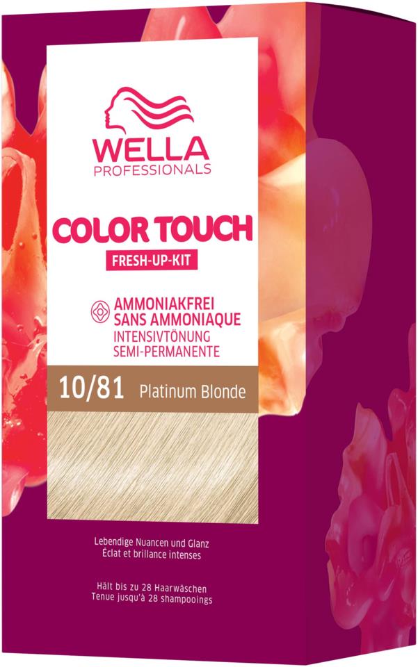 Wella Professionals Color Touch Rich Natural Platinum Blonde 10/81