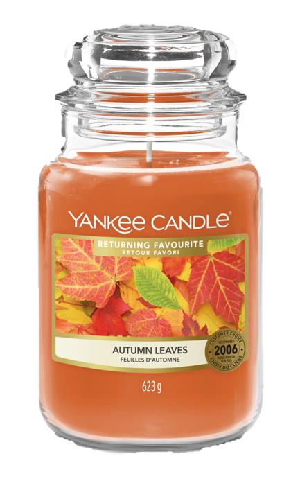 Yankee Candle Autumn Leaves Large Jar