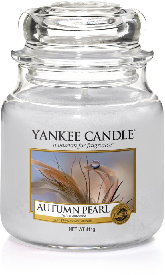 Yankee Candle Autumn Pearl Medium Jar