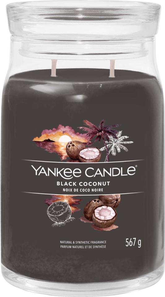 Yankee Candle Signature L Jar Black Coconut
