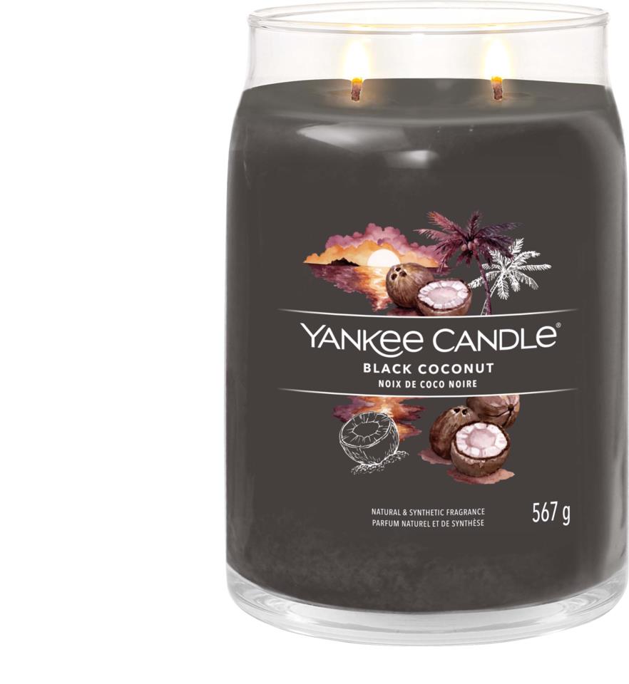 Yankee Candle Signature L Jar Black Coconut