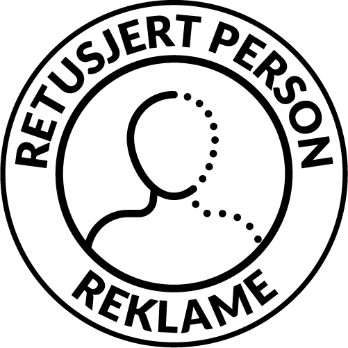 Detta är en retuscherad bild contains retouched content